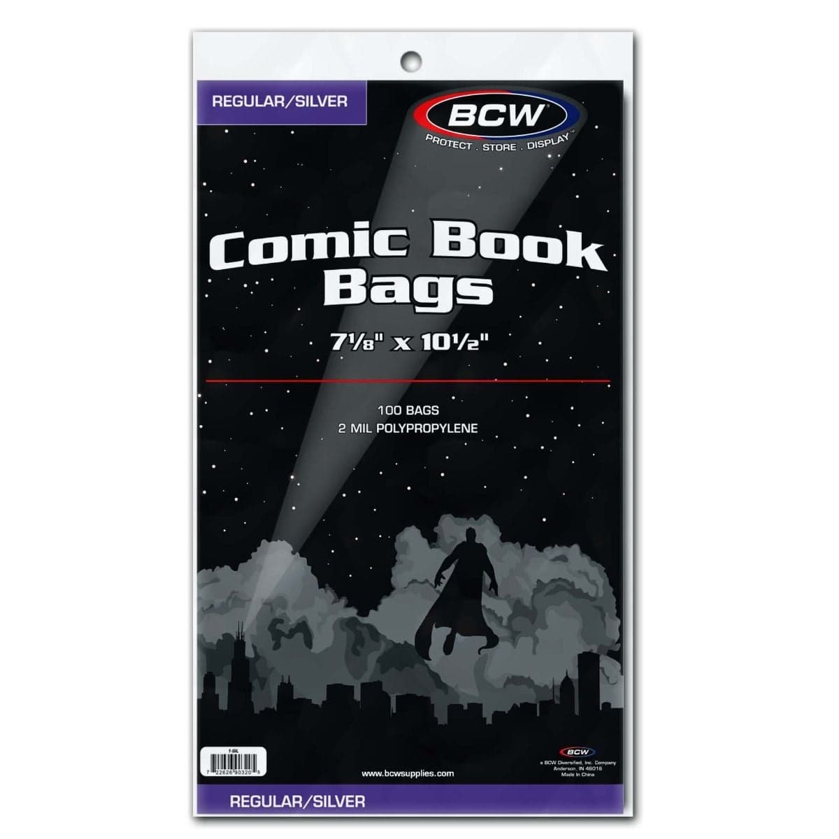 Package of BCW Silver Age Comic Book Bags