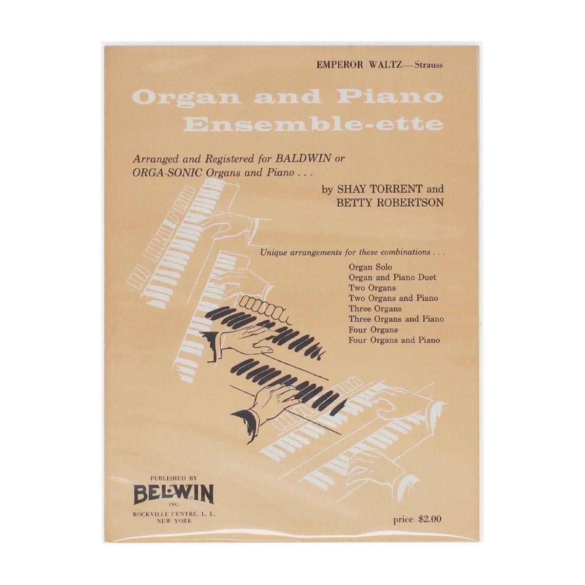 BCW Sheet Music Backing Boards, image of sheet music stored inside bag, paired with backing board.