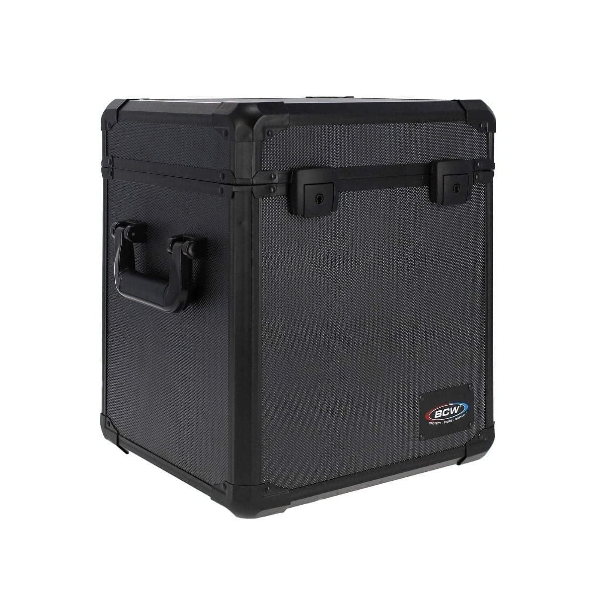 BCW Graded Latching Comic Case - 15 ct. with side handles. closed angle