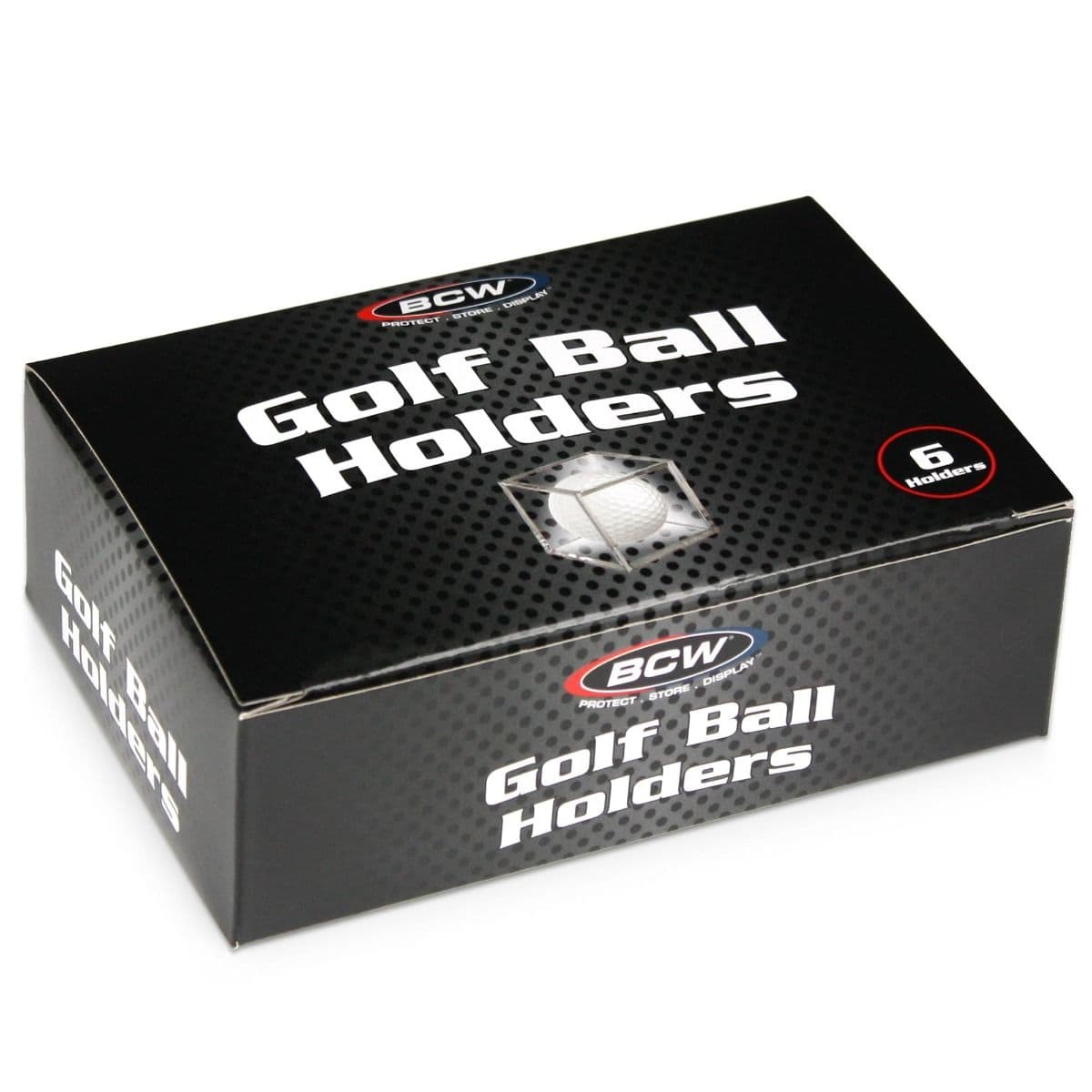 Box of 6 BCW Golf Ball Squares