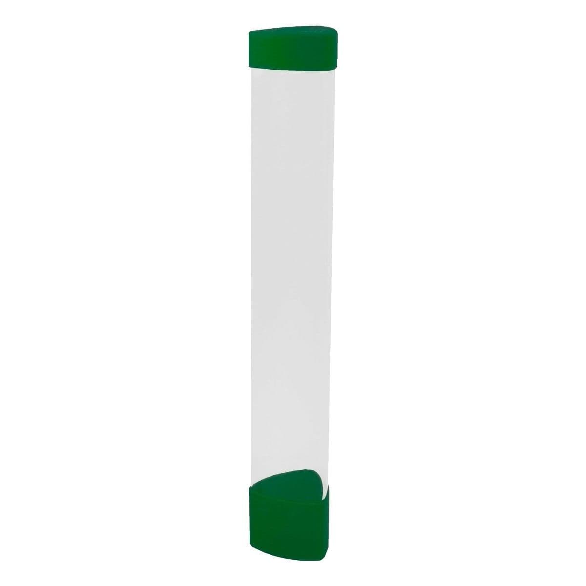 BCW Playmat tube with green dice cap
