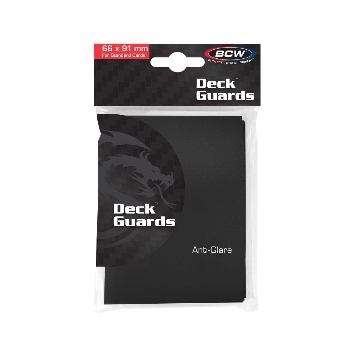 double matte deck guards - black. Inside packaging.