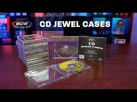 CD Jewel Cases - 10 Pack