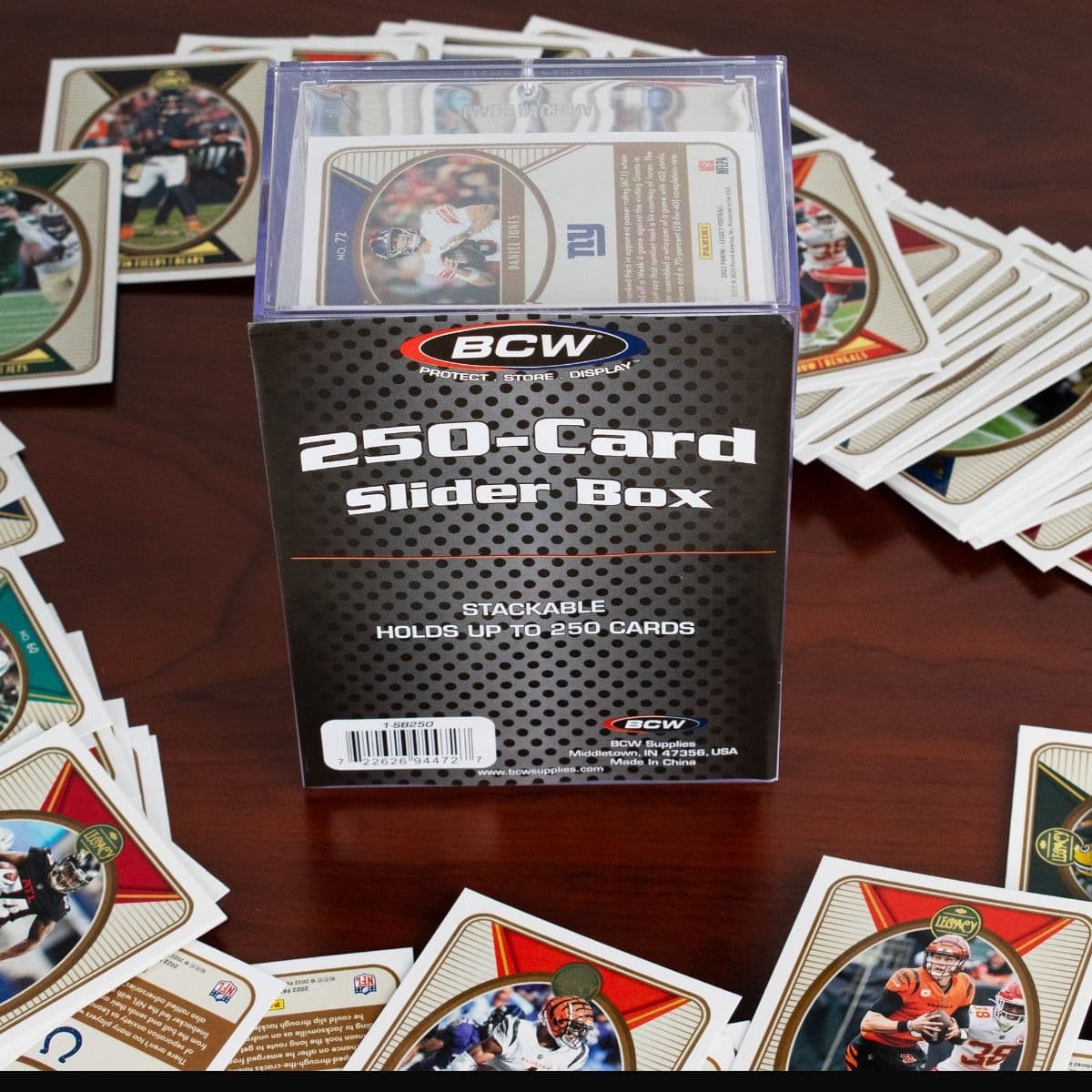 BCW 250 Card Slider Box. group packaging and cards