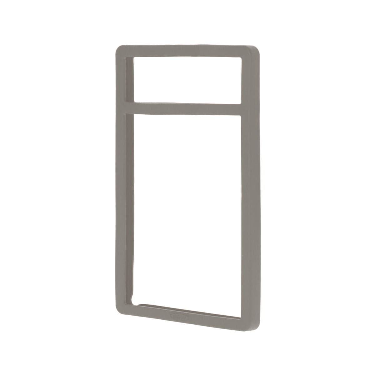 A single empty Slab Bumper for PSA Graded Card - Silver