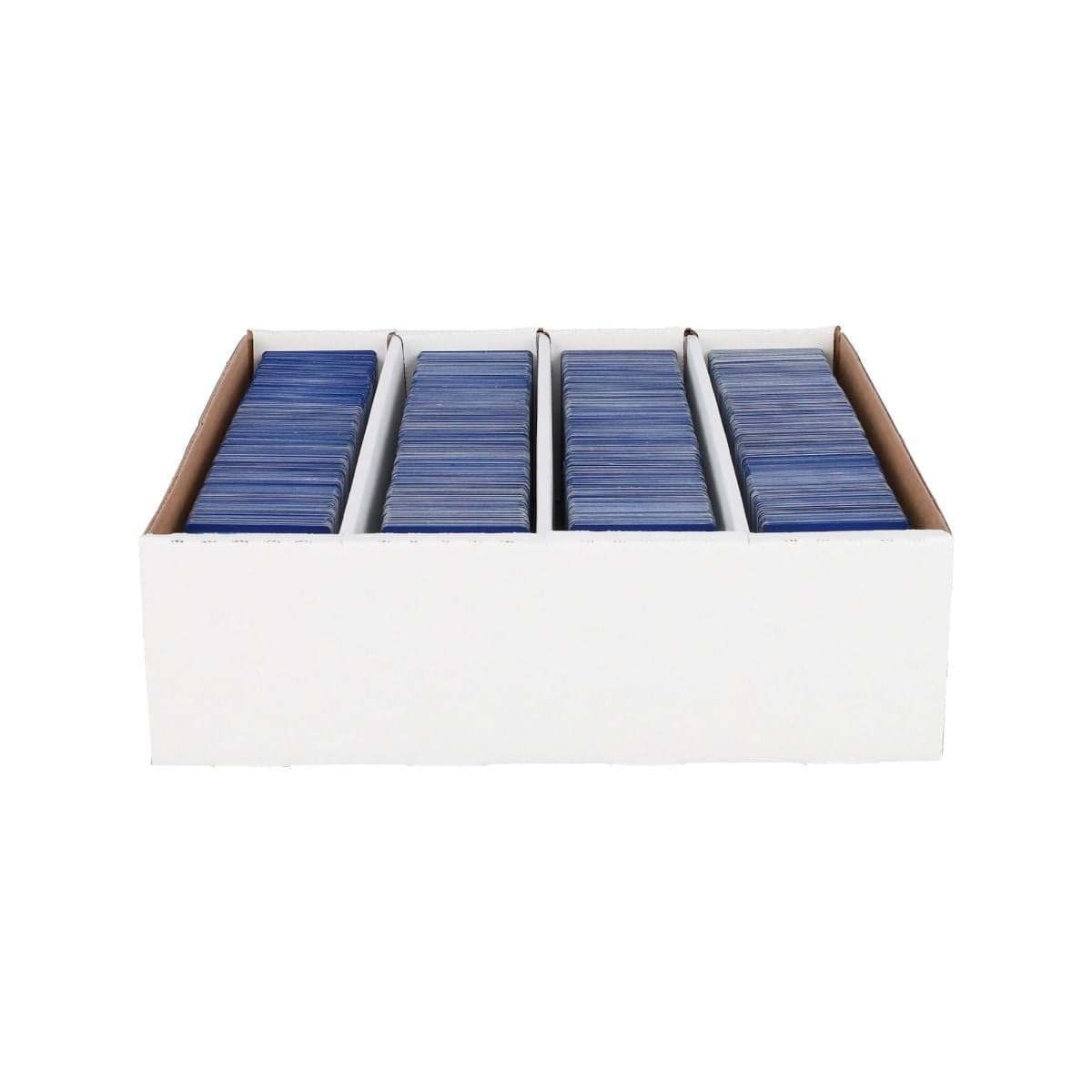 BCW Monster Storage Box, with lid removed, displaying full box of pokemon cards