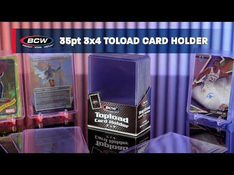 3x4 Topload Card Holder - Standard