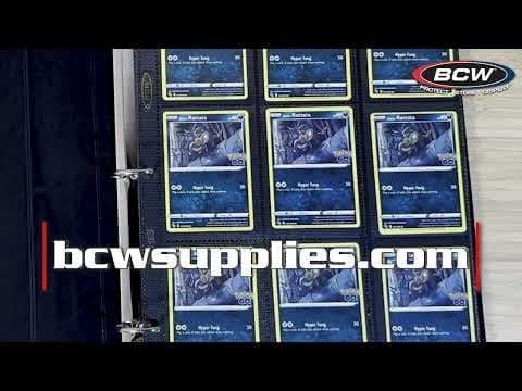 Side Loading 18-Pocket Pro Pages - Black