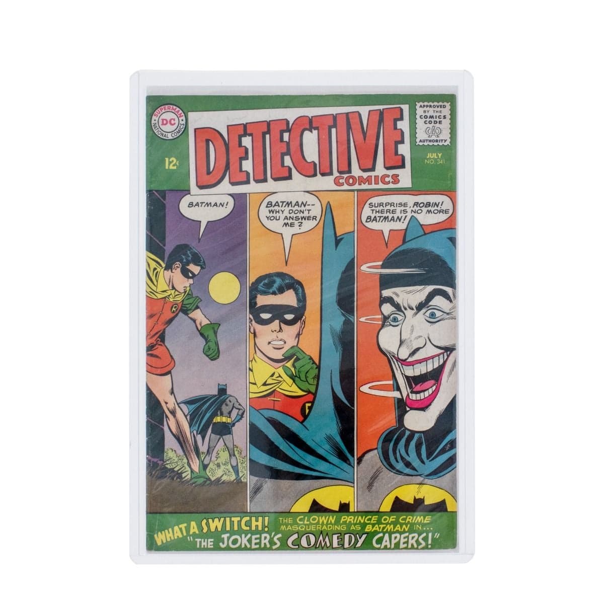 BCW Silver Comic Topload Holder 10 holders per pack, comic in holder