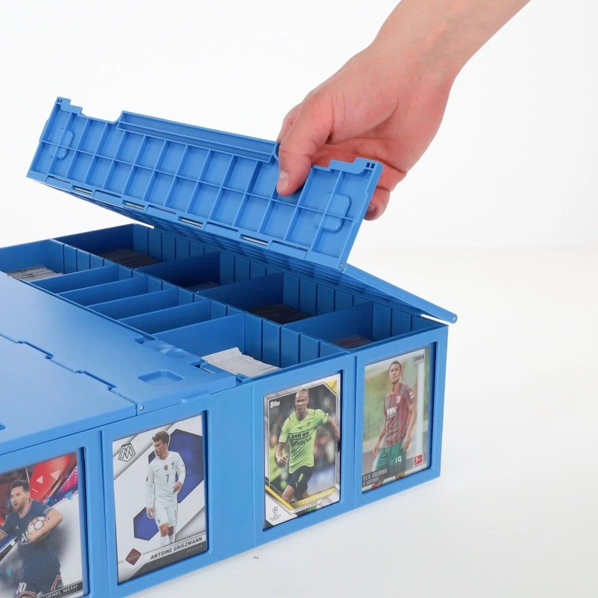 BCW Collectible Card Bin 3,200 ct. Blue. in box