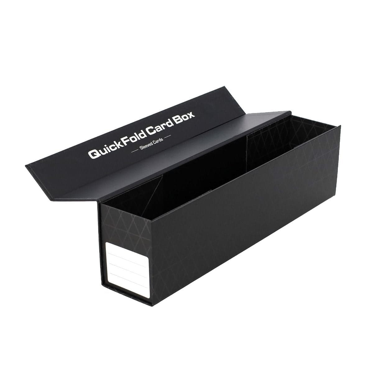 3 Pack QuickFold Card Boxes - Sleeved Cards open empty