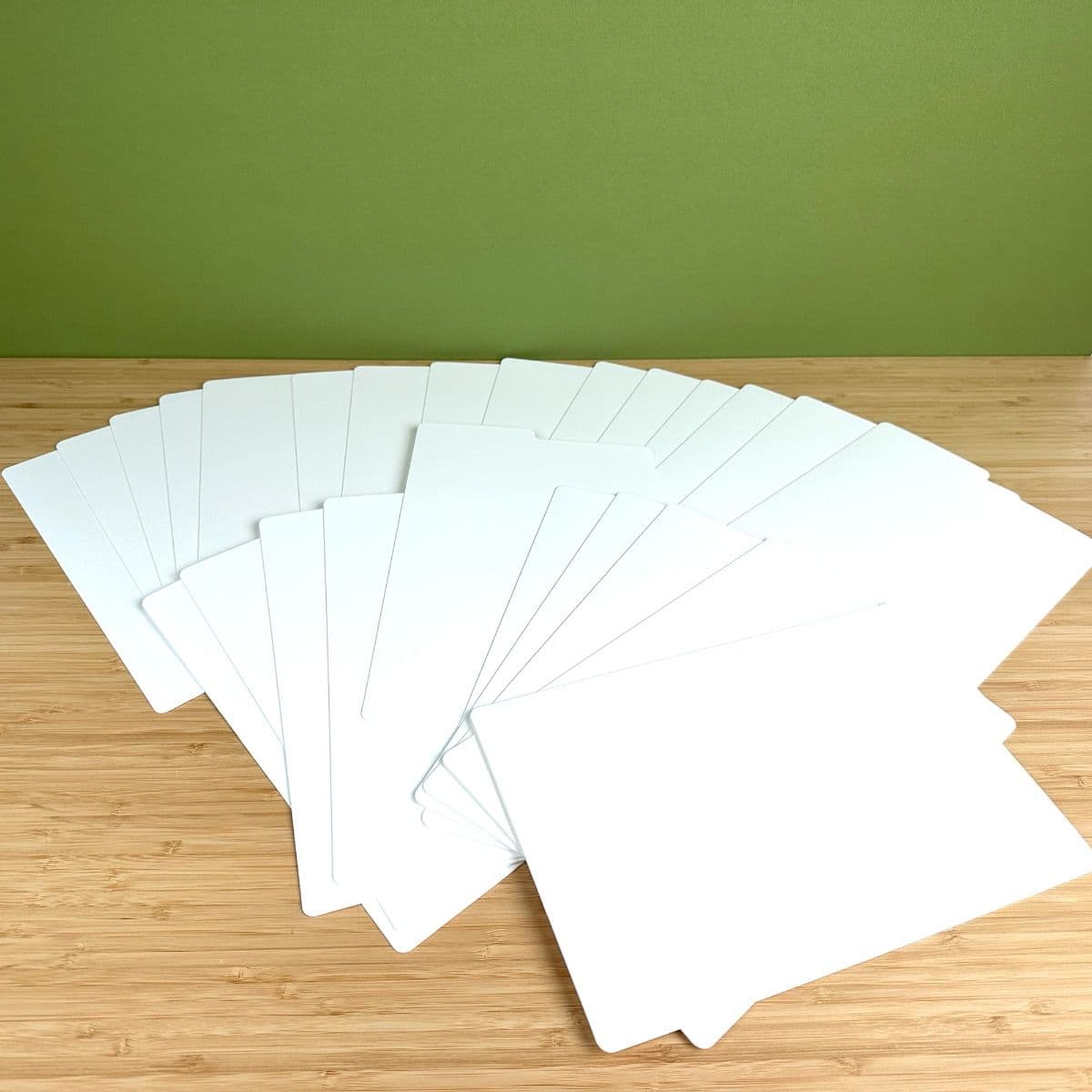 BCW Tall COmic Book Dividers. Fanned