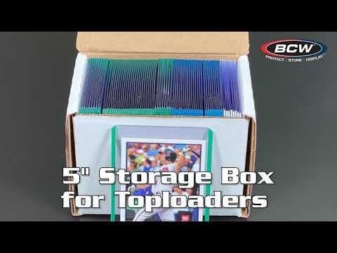 Toploaders Storage Box - 5"