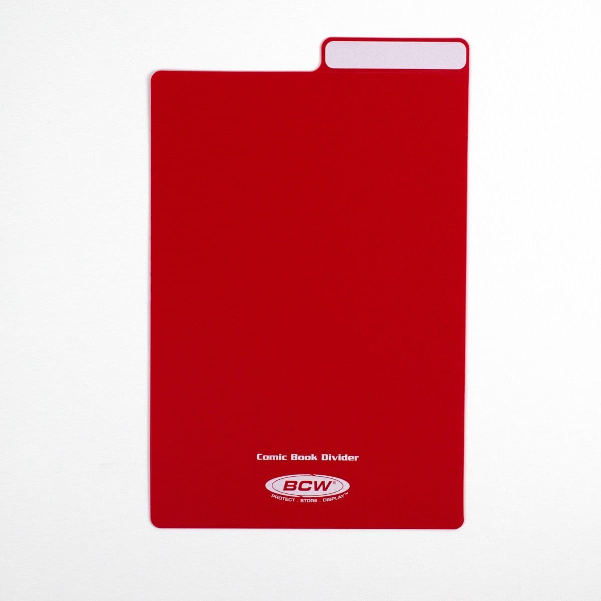 BCW Comic Book Dividers - Red, single divider