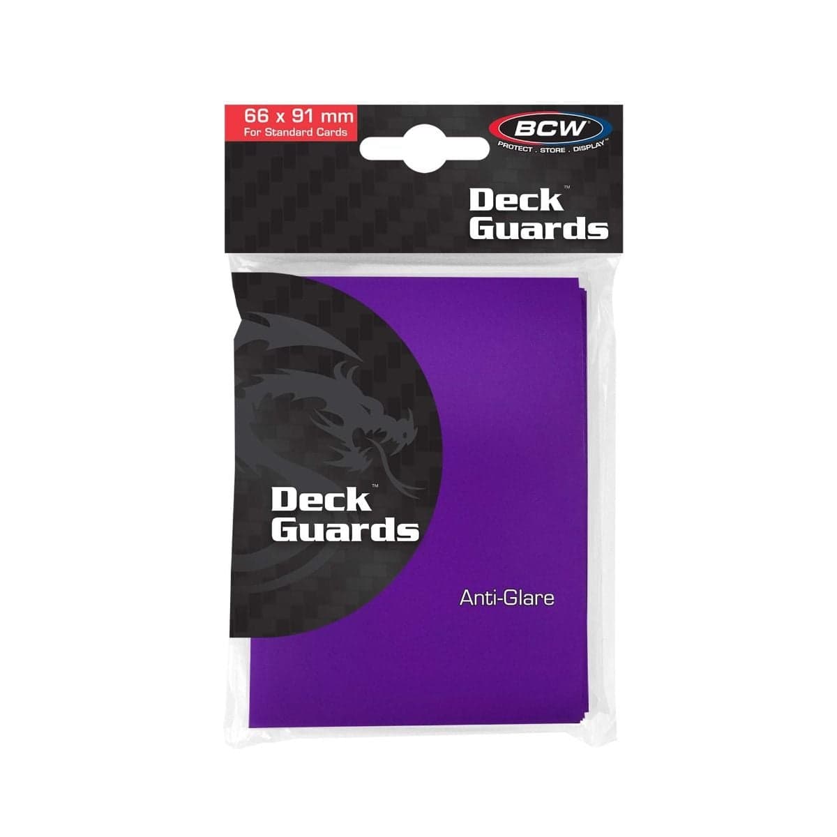 double matte deck guards - purple - packaging