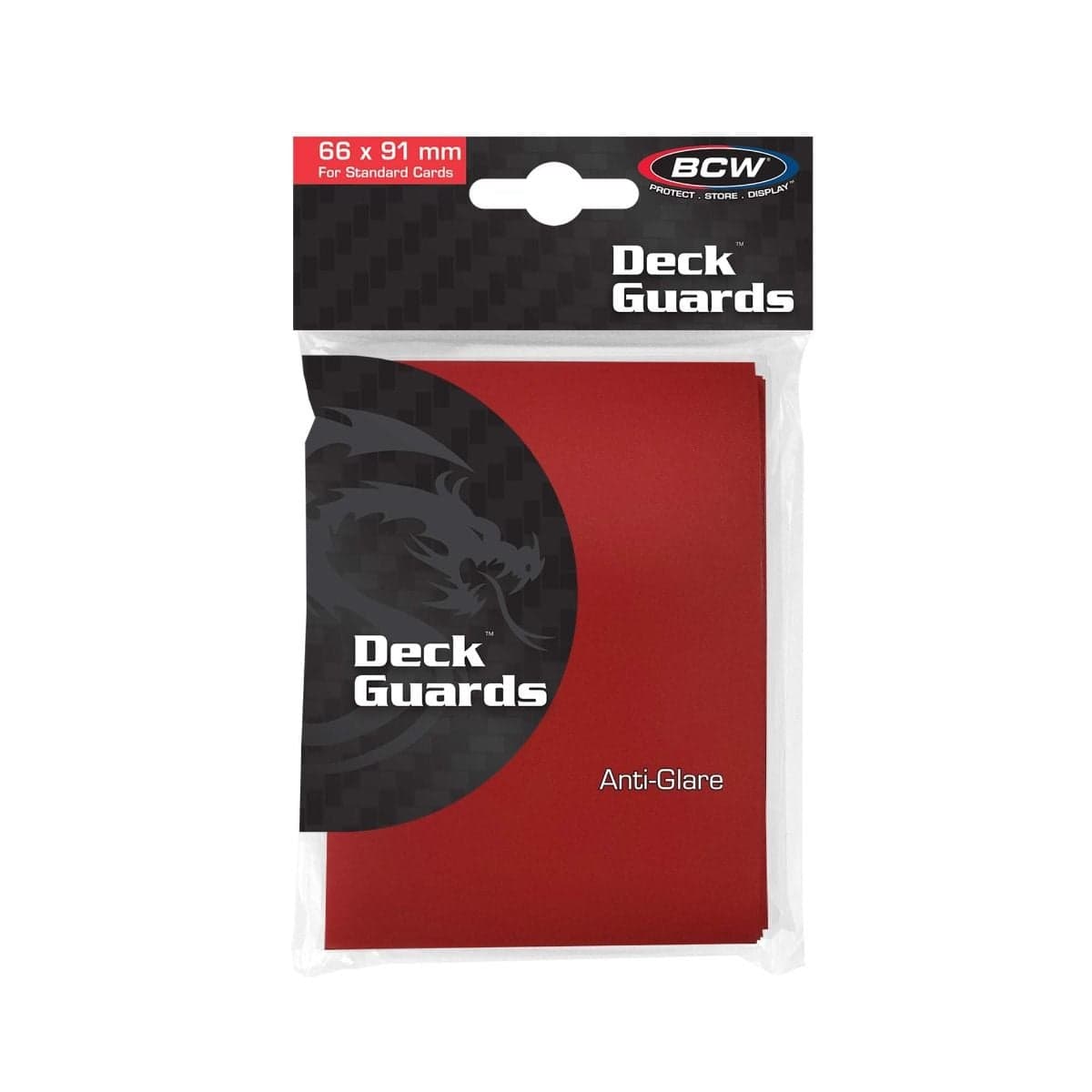 double matte deck guards - red - packaging