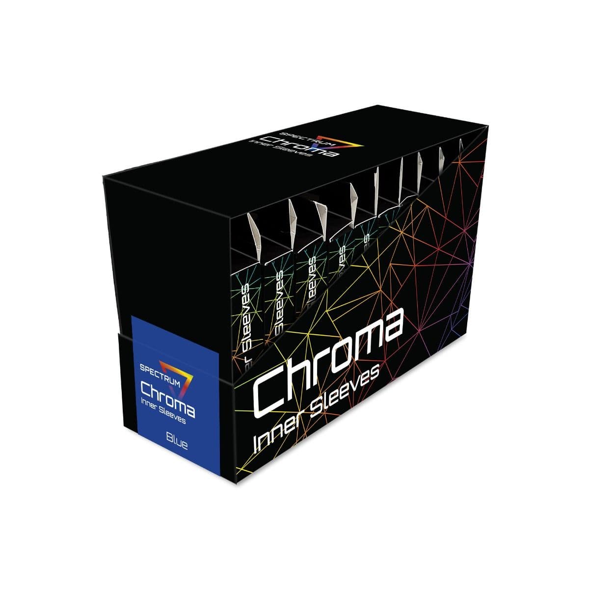 Box of 10 packs of Spectrum blue inner sleeves