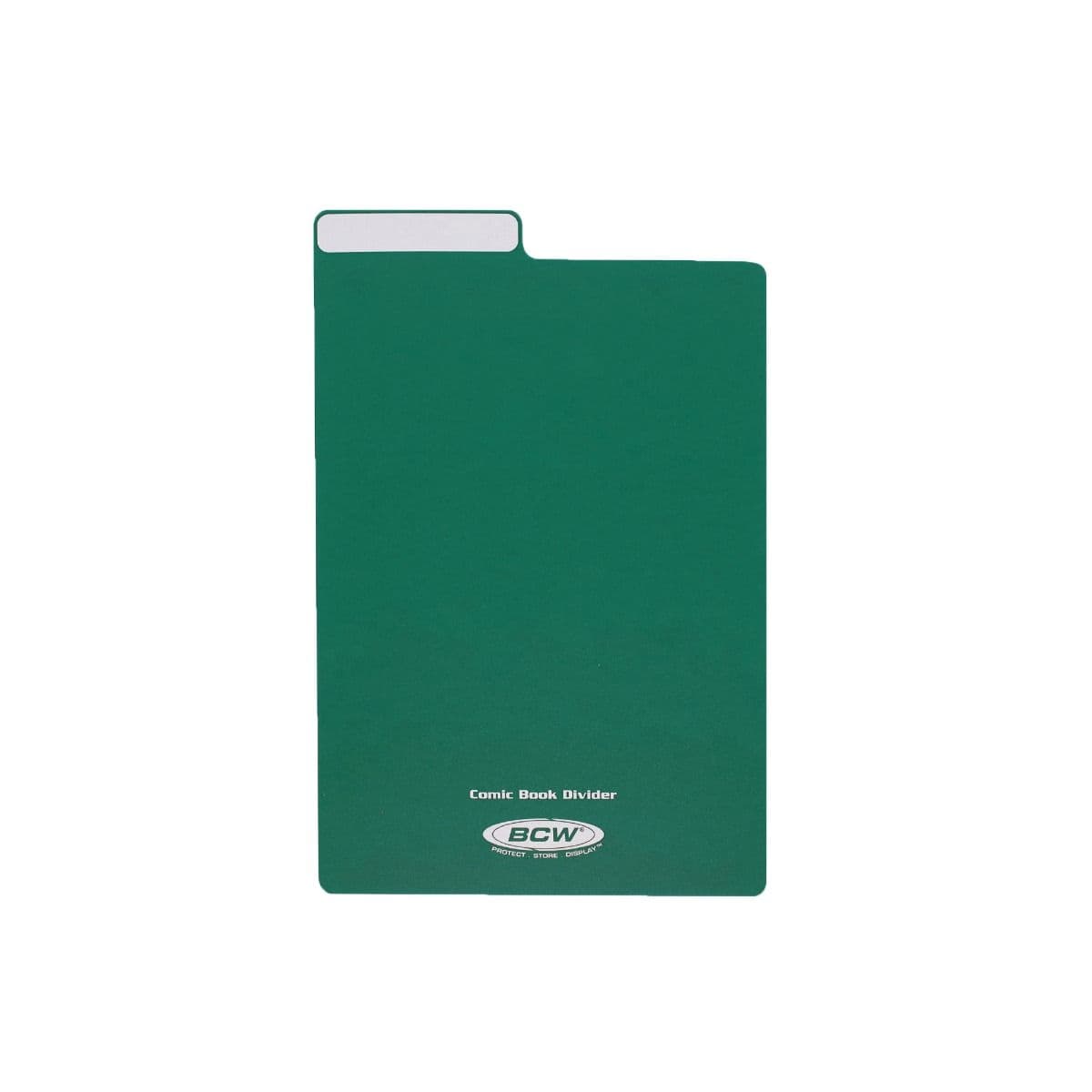 BCW Comic Book Dividers - Green, single divider