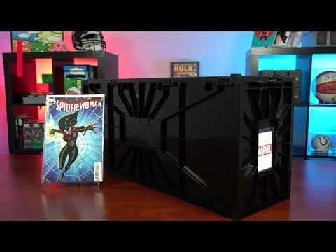 Long Comic Book Bin - Black