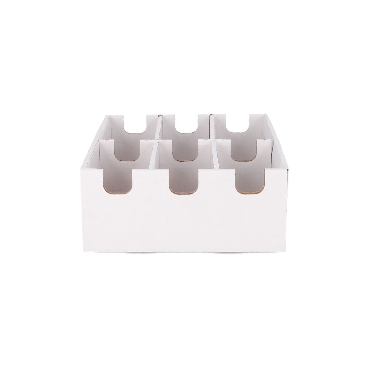 BCW Cargo Box 6 cell 3x2. empty front view without lid