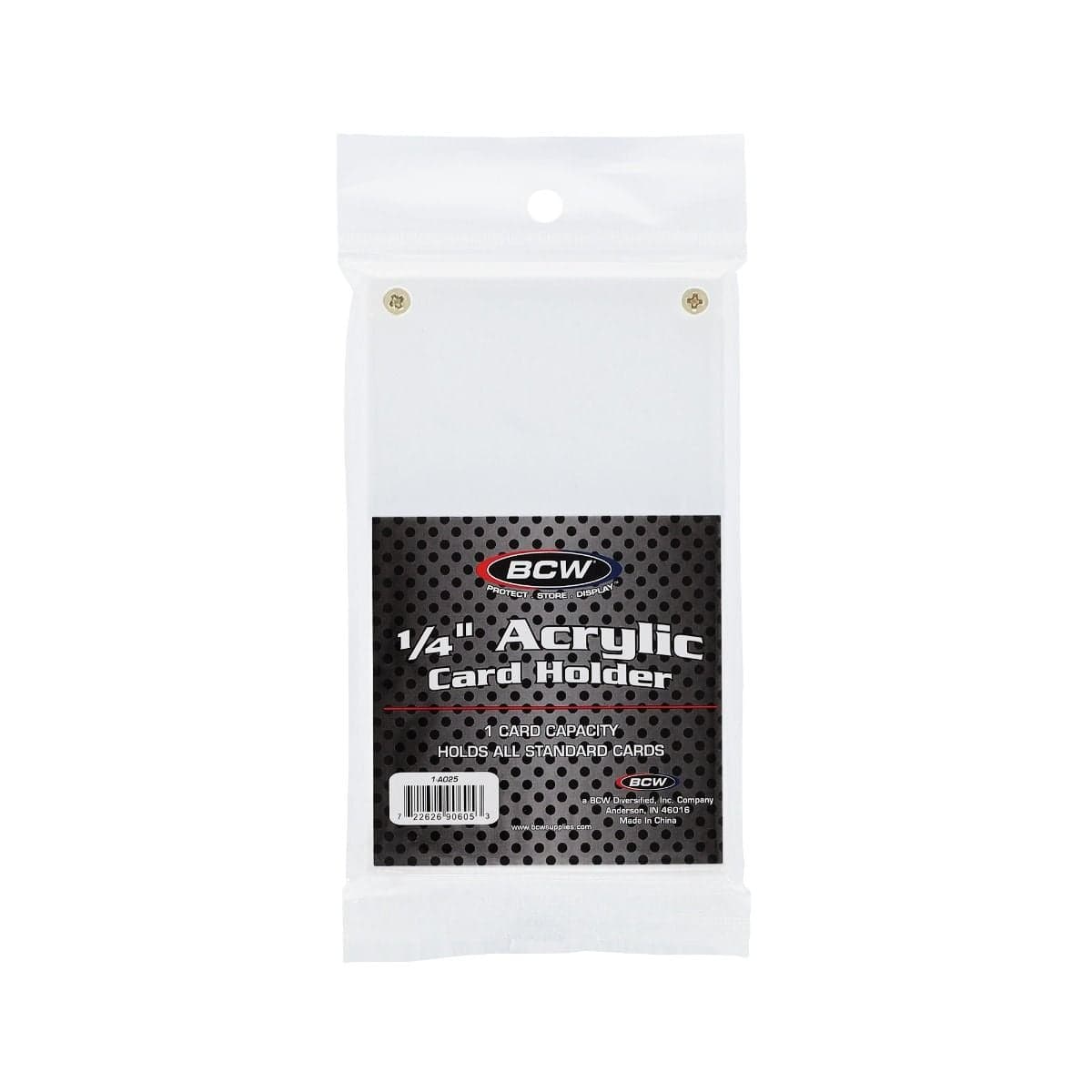 Packaging for BCW 1/4" Acrylic Card Holder
