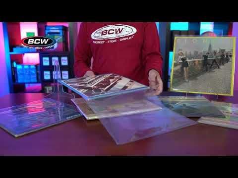 12-Inch Record Sleeves - Polypropylene - 50 Pack