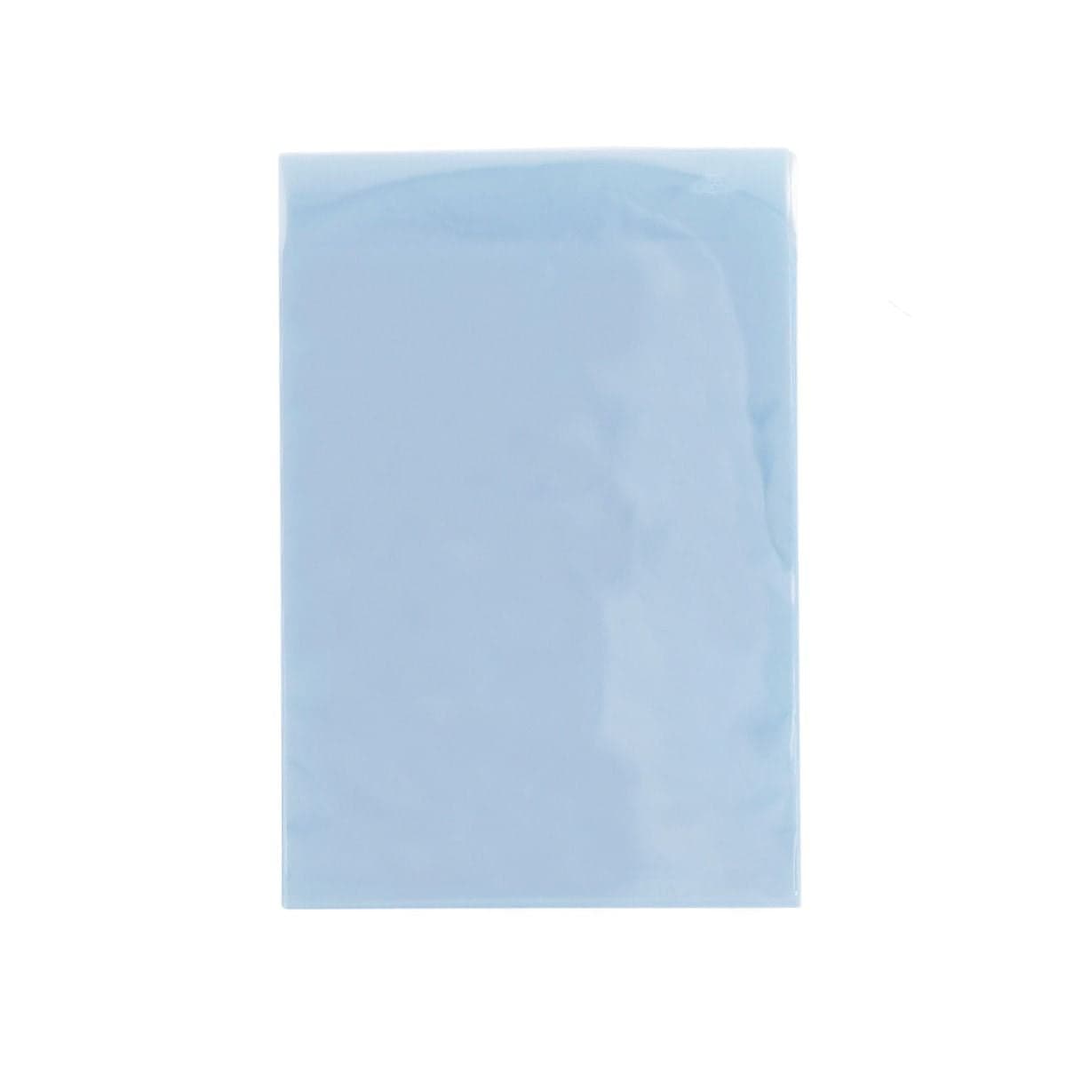 Front view of a BCW Treasury Comic Book Bag made from crystal-clear polypropylene for protecting oversized treasury-size comics.