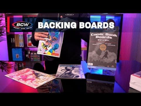 Regular Comic Backing Boards