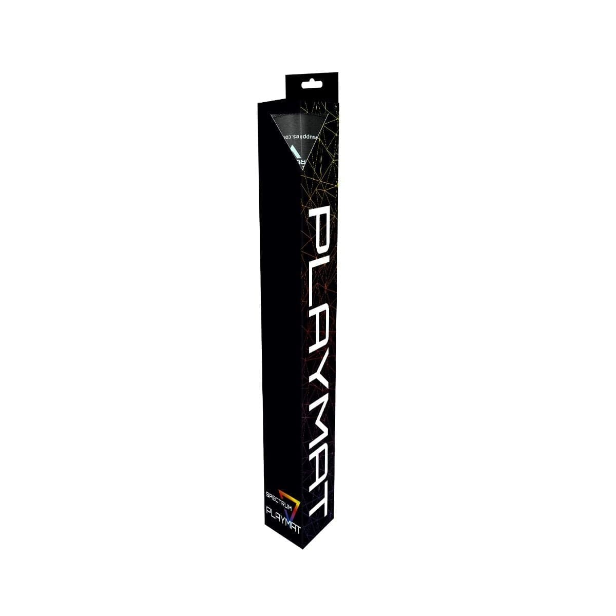 Spectrum Playmat with Stitched Edging - Black inside packaging
