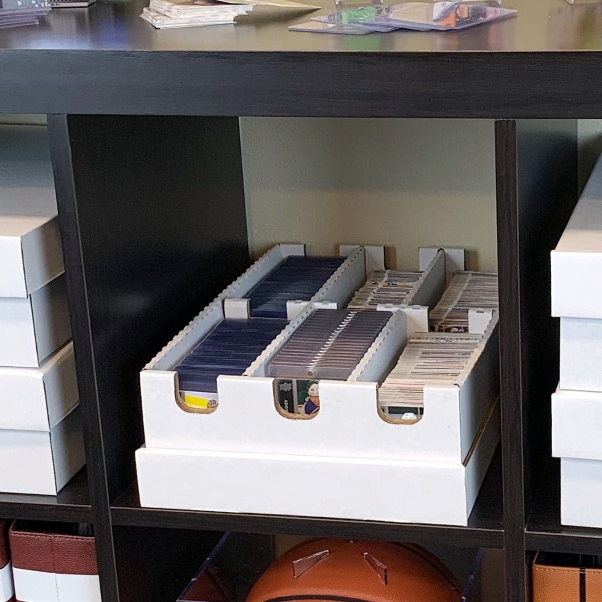 BCW Cargo Box 6 cell 3x2. Ikea shelf