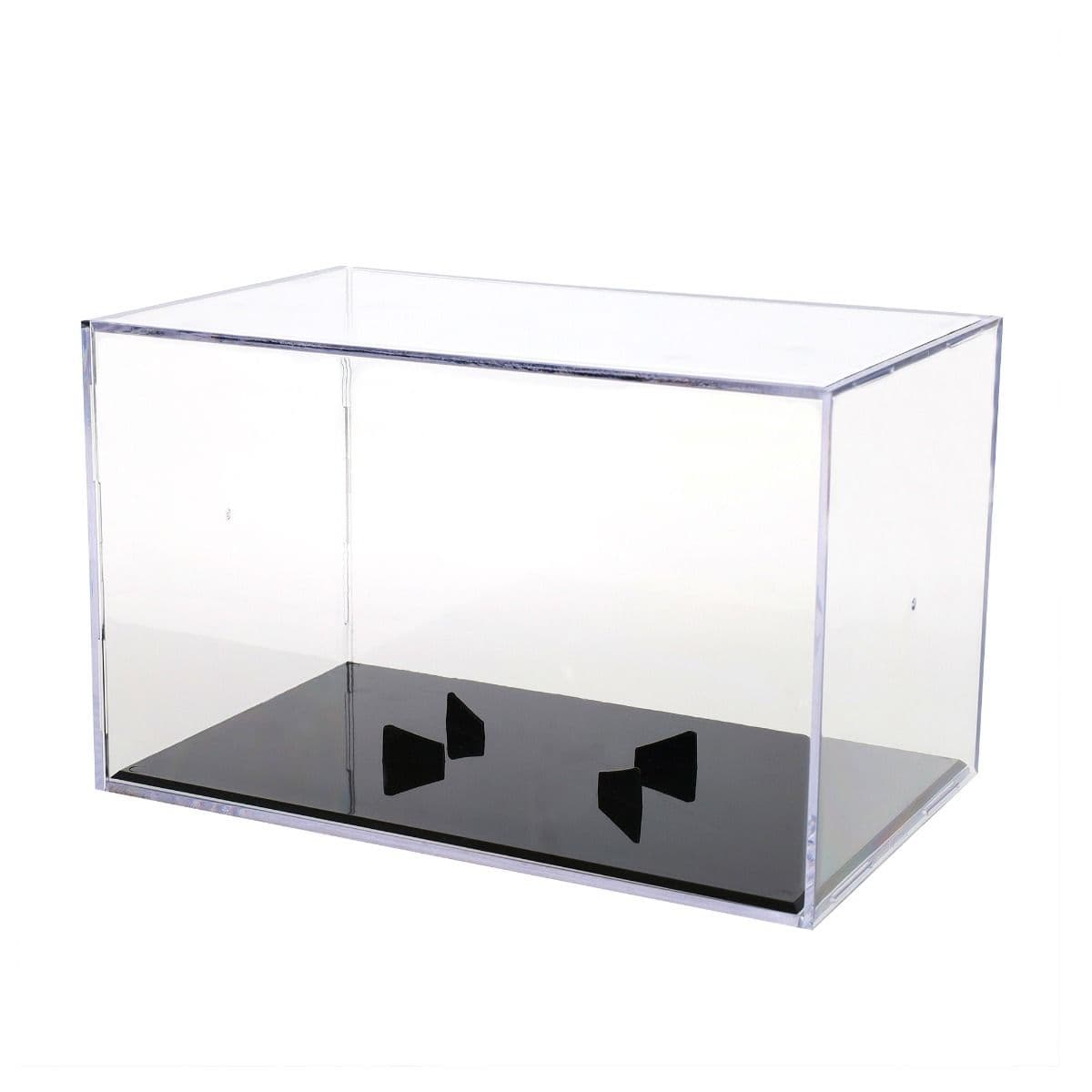 BCW Football Showcase. Black removable stand base. Empty