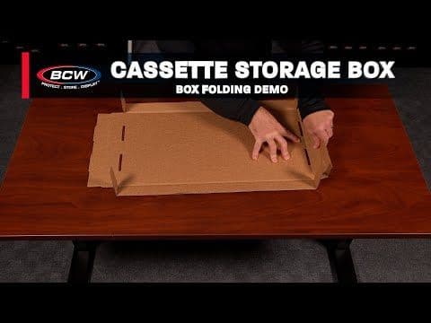 Cassette Tape Storage Box