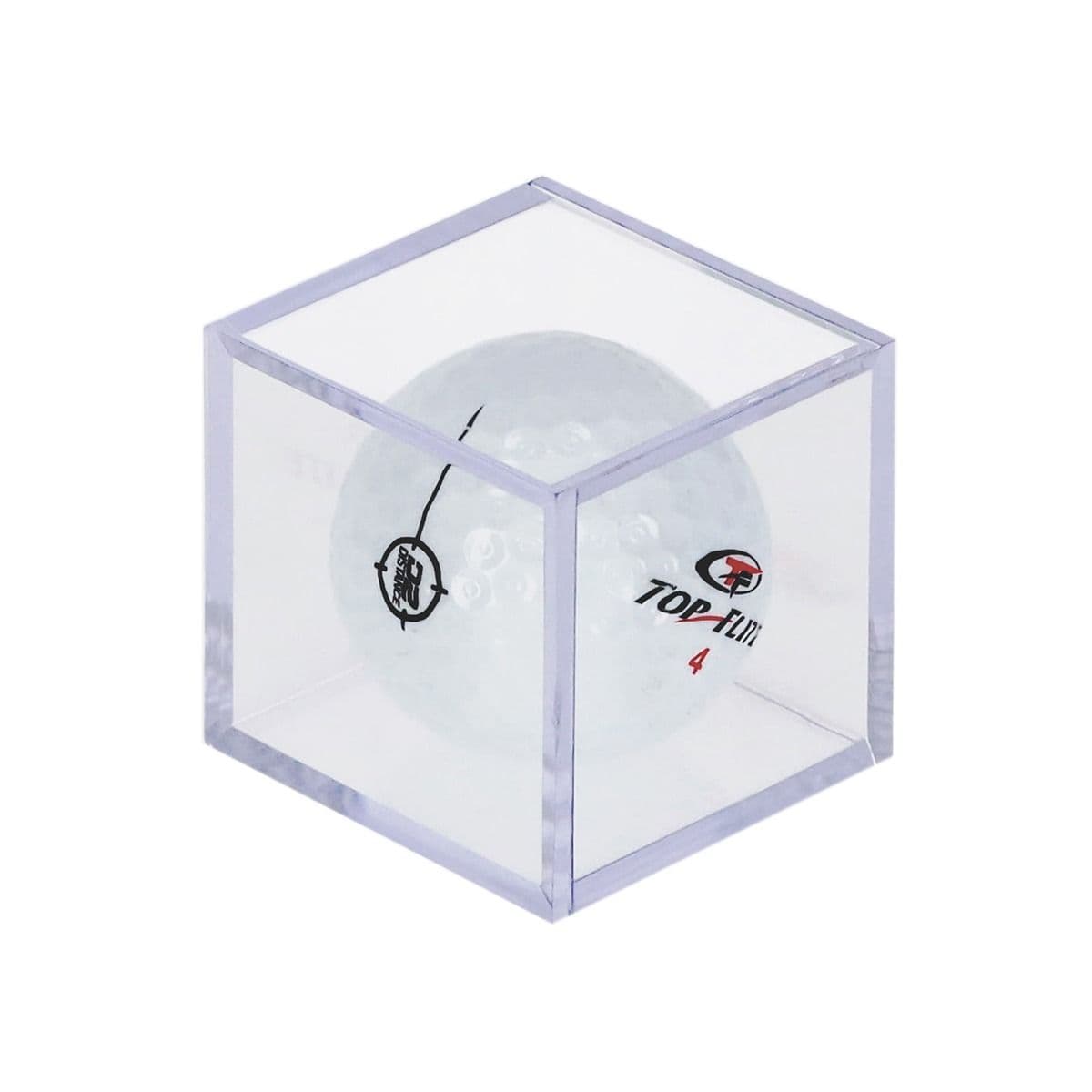 BCW Golf Ball Square with golf ball inside top