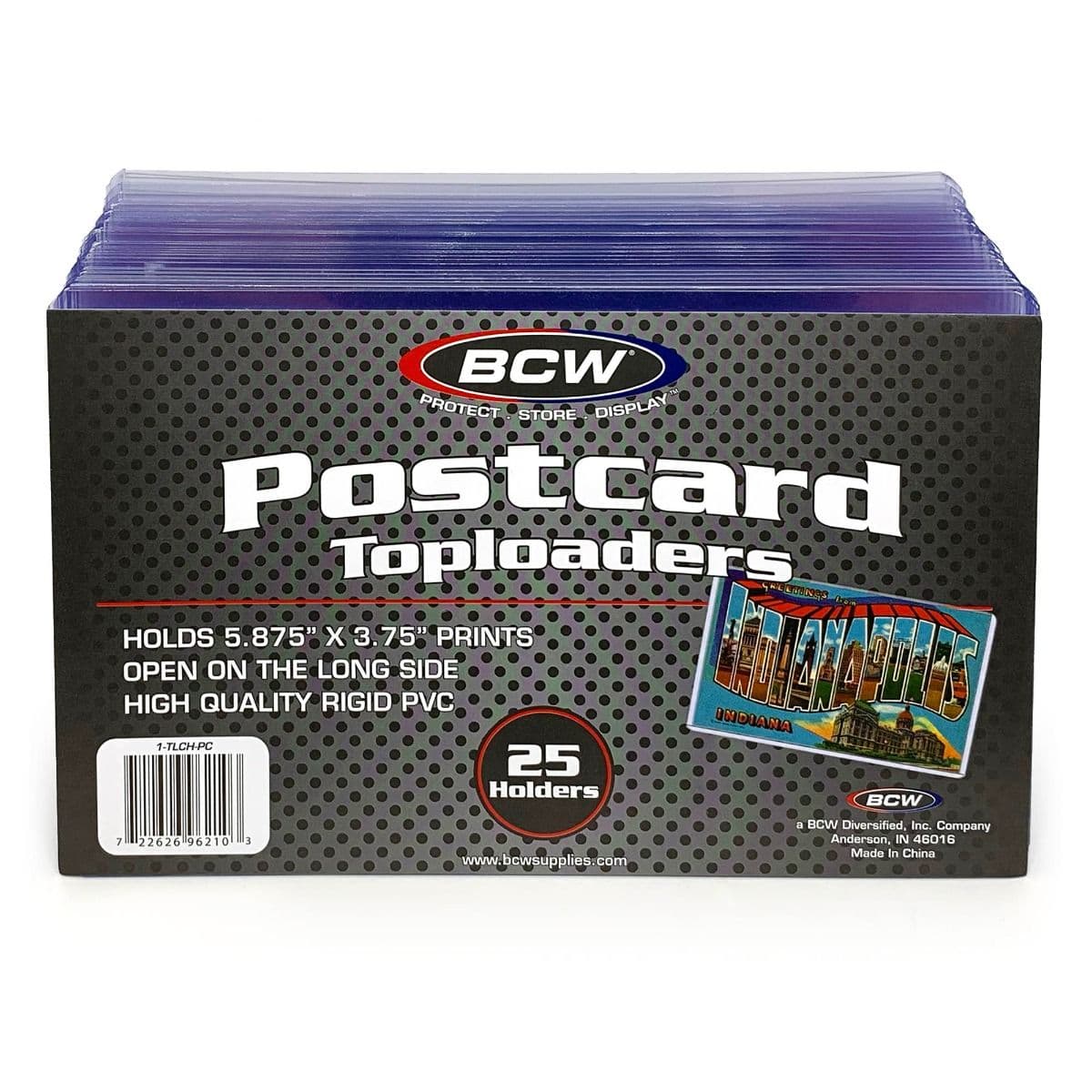 Package of BCW Postcard Topload Holders