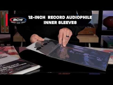 12-Inch Record Audiophile Inner Sleeves