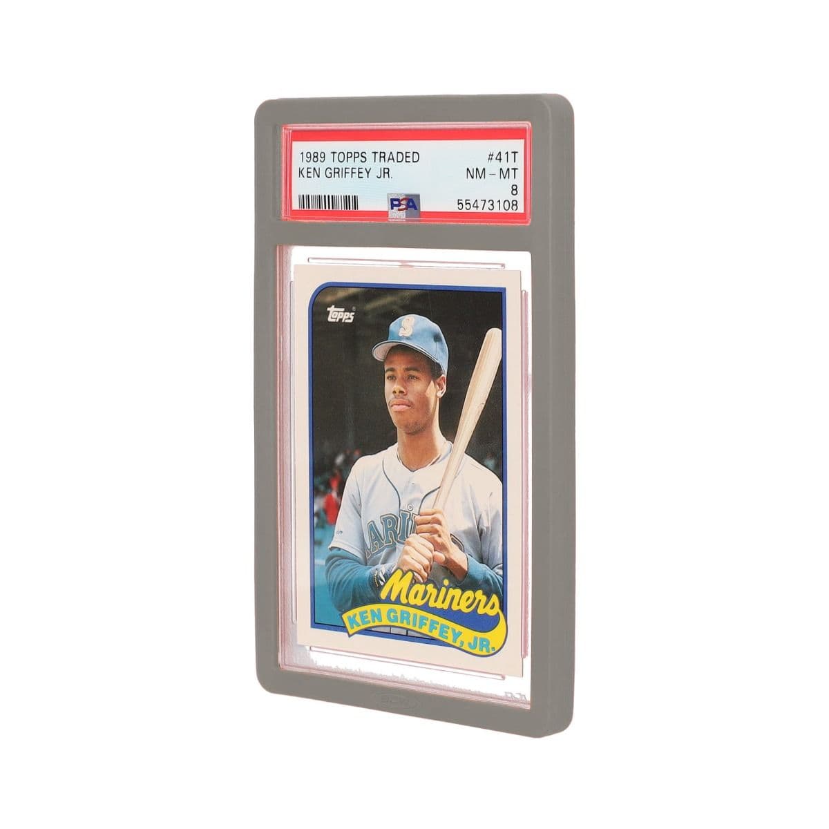 A single Slab Bumper - PSA Graded Card - Silver with card inside bumper