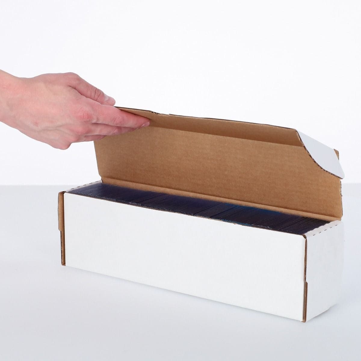 BCW 14 inch box for topload card holders. opening lid