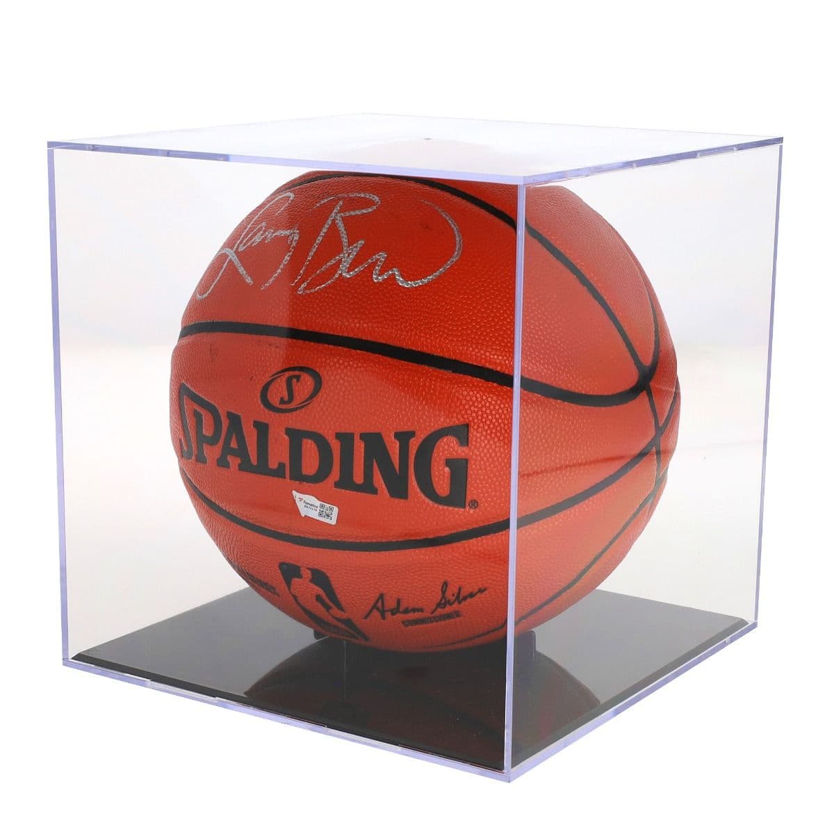 BCW Basketball Showcase. UV. Black base. Signed