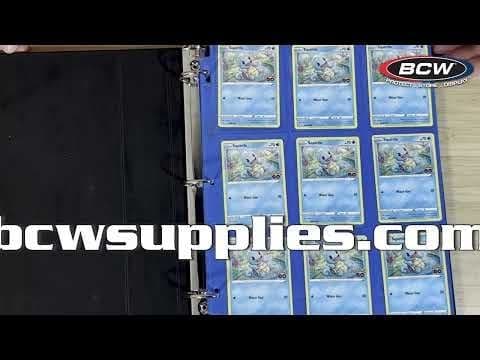 Side Loading 18-Pocket Pro Pages - Blue