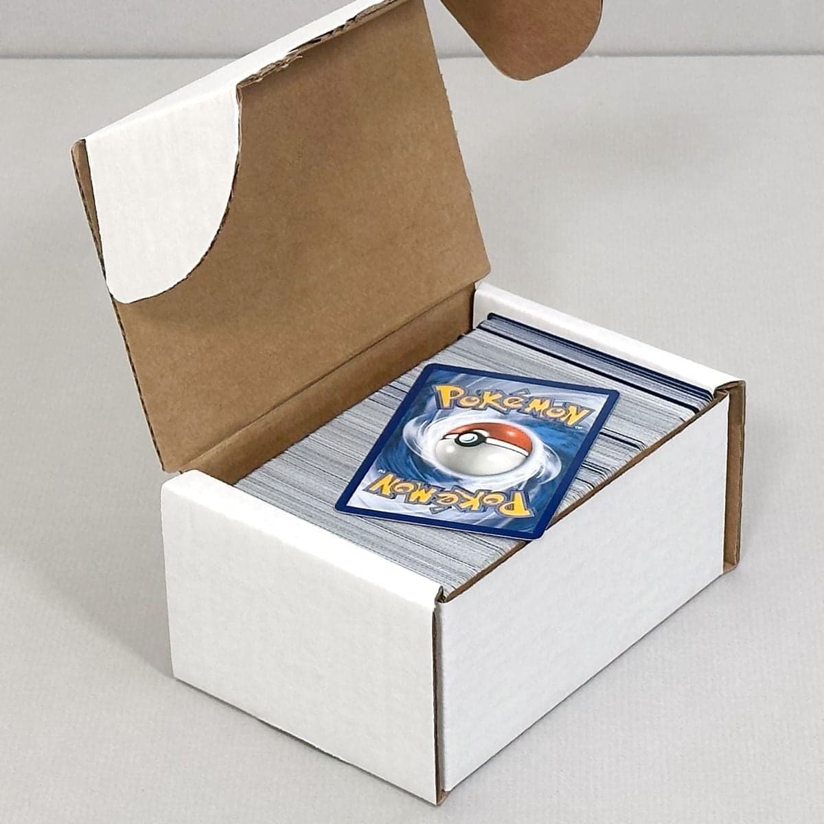 BCW 100 count box filled with cards
