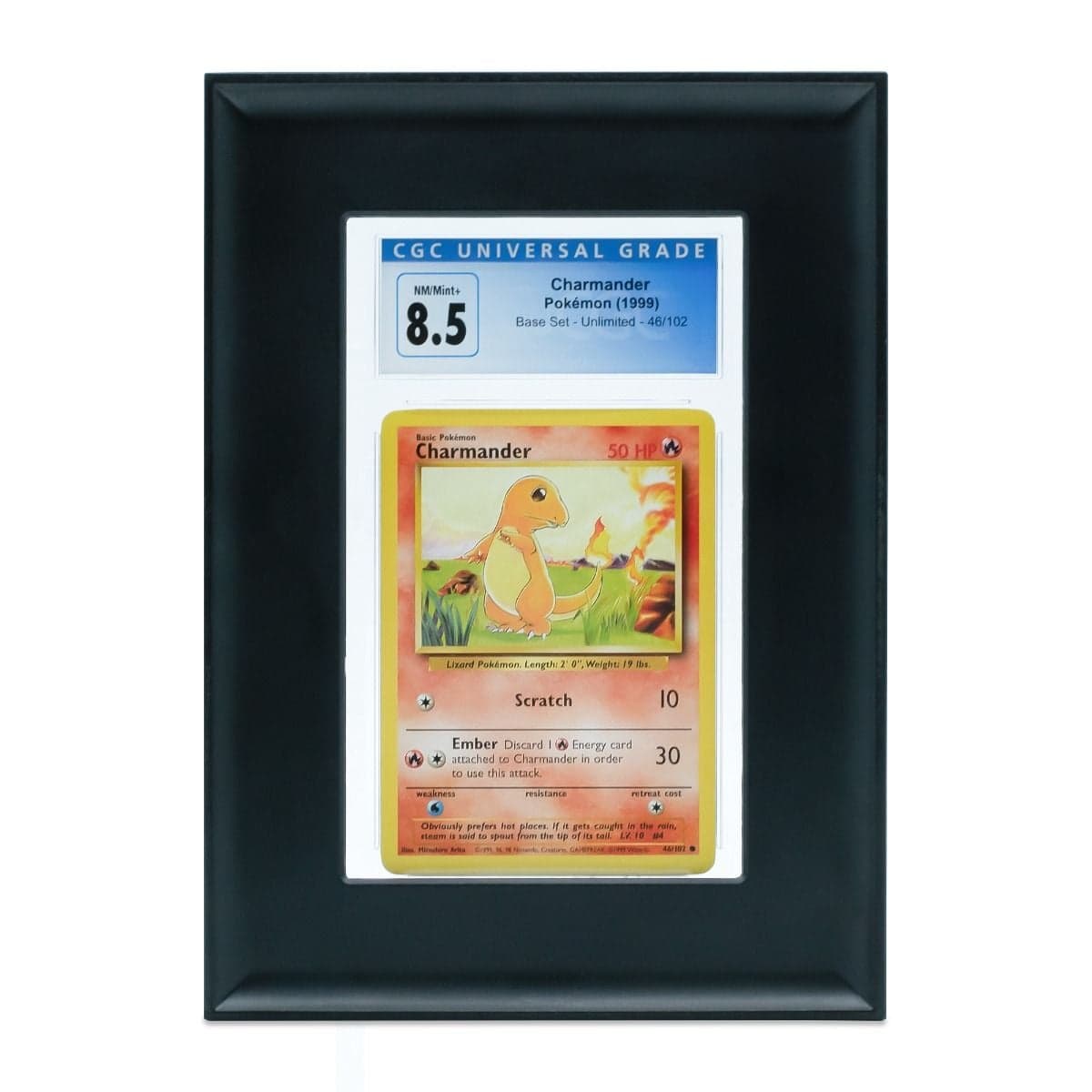 BCW interlocking graded card frame pokemon front