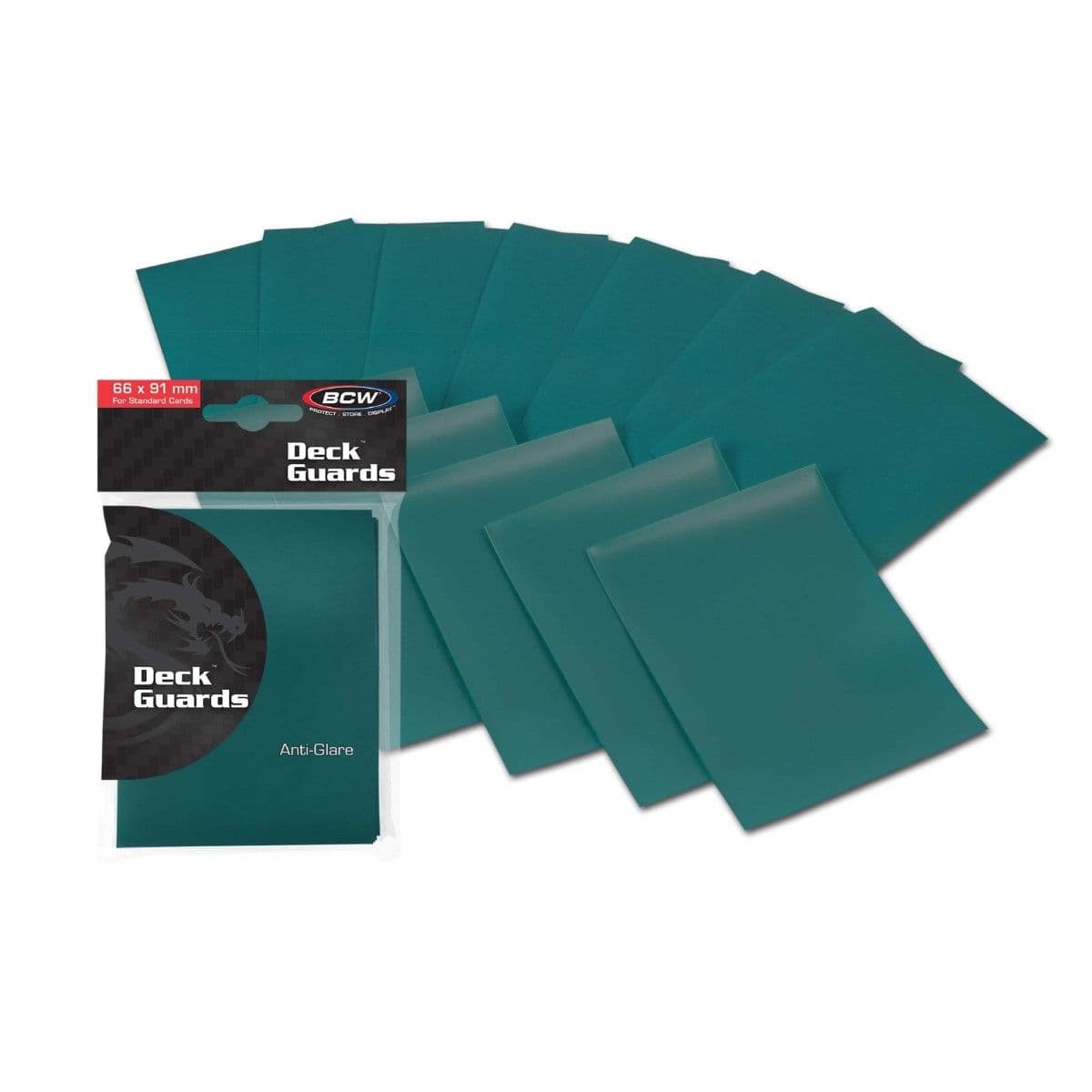 double matte deck guards - teal - packaging