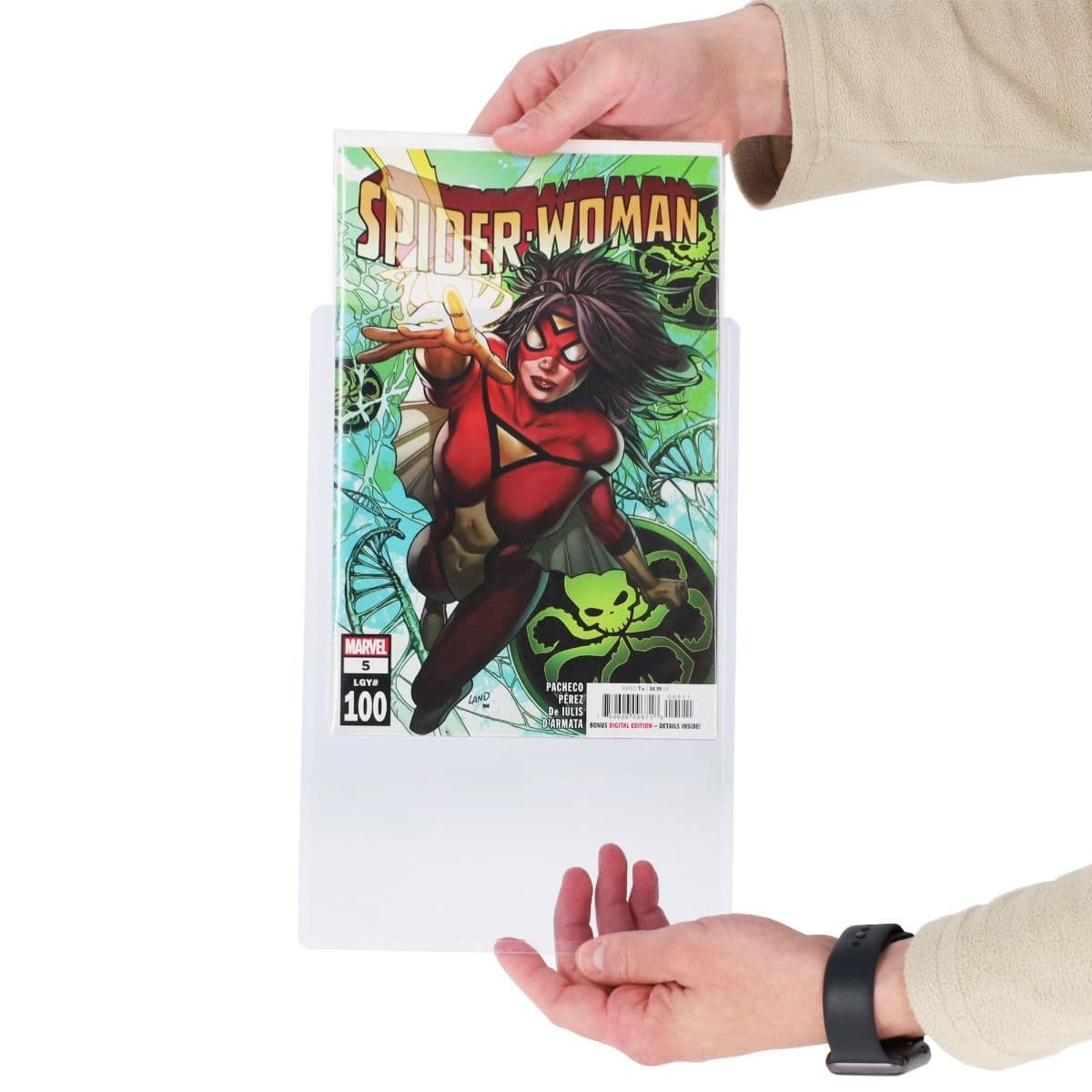 BCW Modern/Current Age Comic Book Toploaders 10 holders per pack, toploading