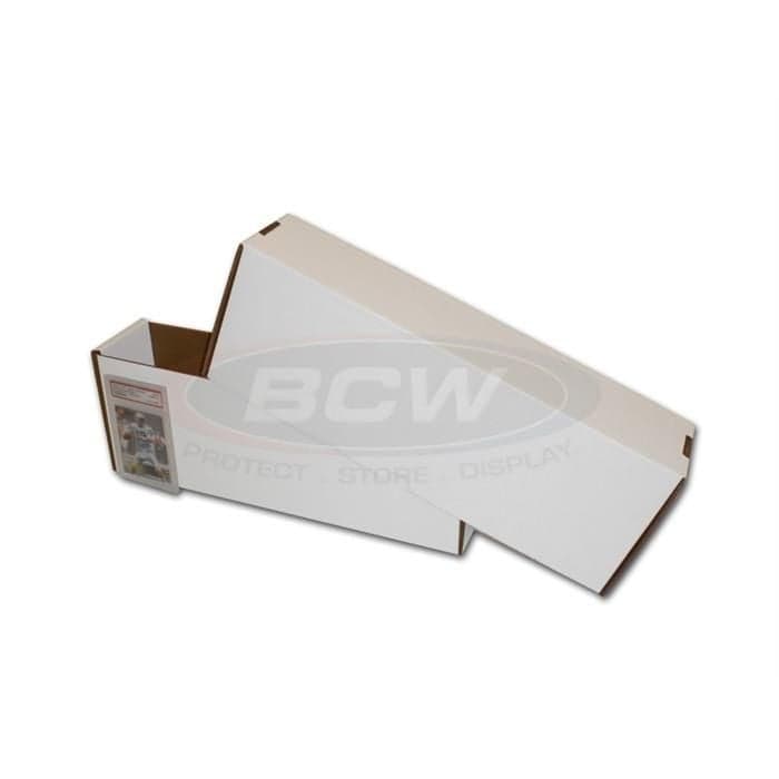 BCW super vault card storage box with graded card