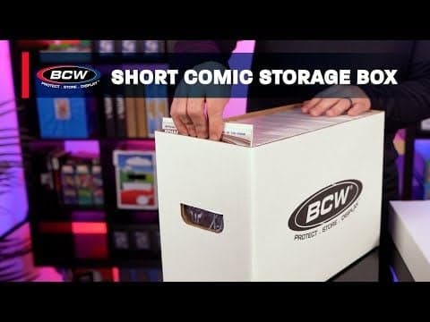 Short Comic Storage Box