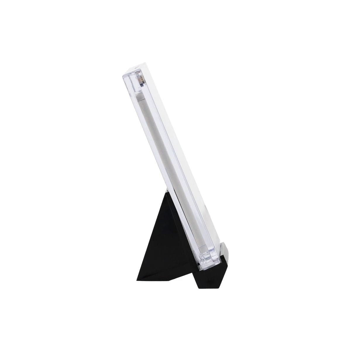 Thick Card Holder Stand with magnetic side view
