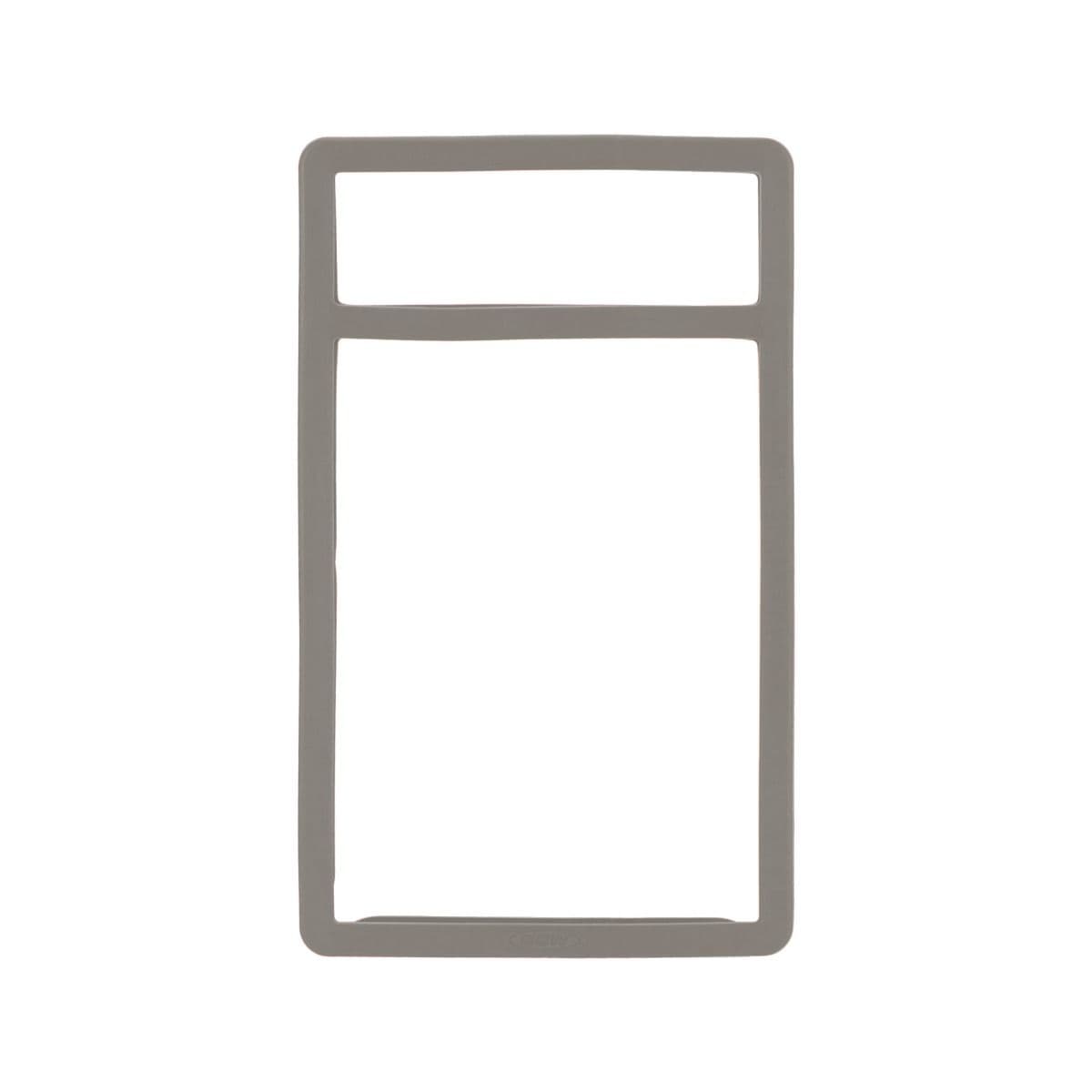 Front facing view of a single empty Slab Bumpers - PSA Graded Card - Silver