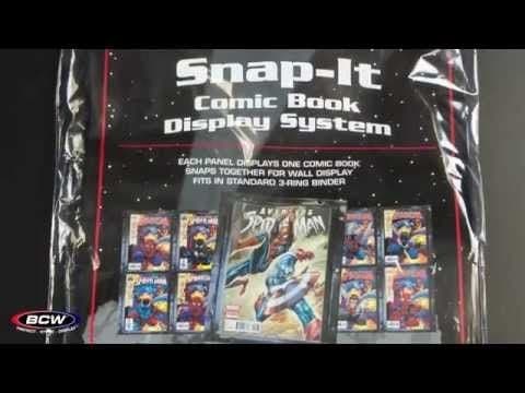 Comic Book Snap-It - Black