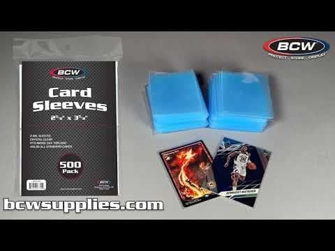 Standard Card Sleeves - 500 Pack