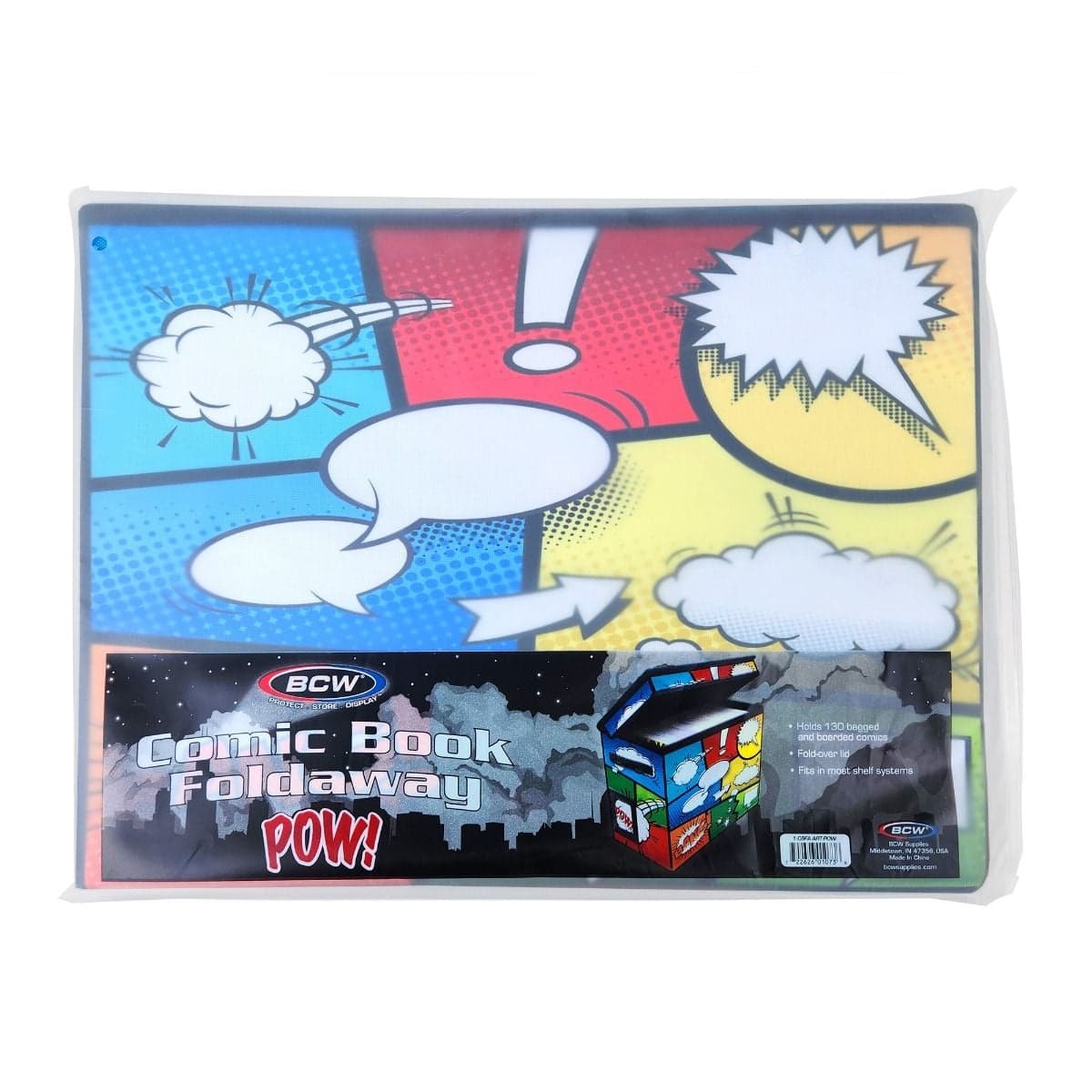 BCW Comic Book Foldaway top view